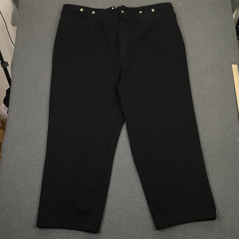 Wah Maker Pants Mens size 52 Canvas Buckle Suspender Button Frontier Western